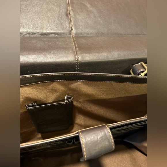 Handcrafted Unisex Calf Leather Authentic Colombian Briefcase 💼 100%Leather. - Picture 3 of 6